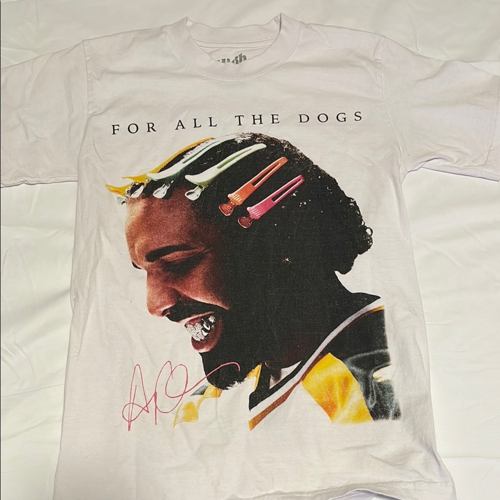 Drake White Graphic T-Shirt